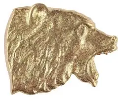 Значок Mankoff Медведь (латунь)